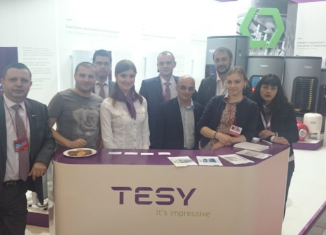 TESY впервые участвует на выставке в Киеве, в Украине