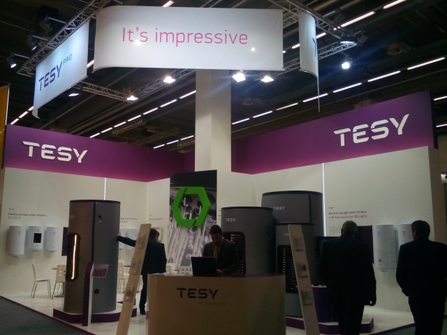 TESY приняла участие в выставке ISH 2015 в Германии