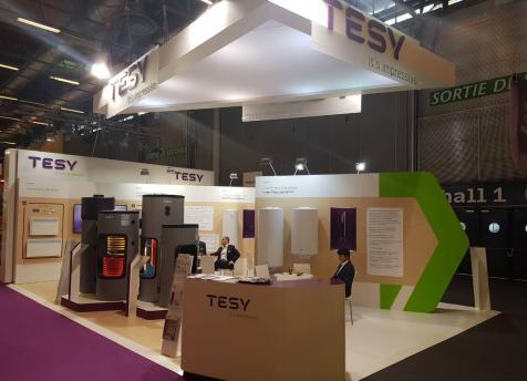 Компания TESY впервые участвовала в Interclima + Elec в Париже