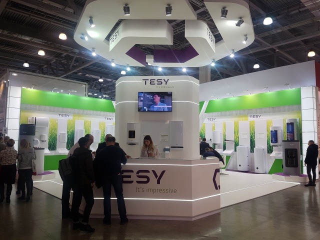 TESY впервые на Aquatherm Москва 2019